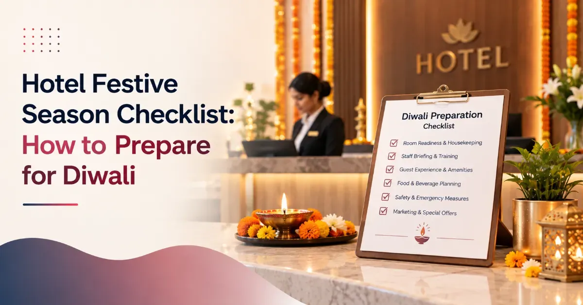 Hotel Festive Season Checklist: How to Prepare for Diwali