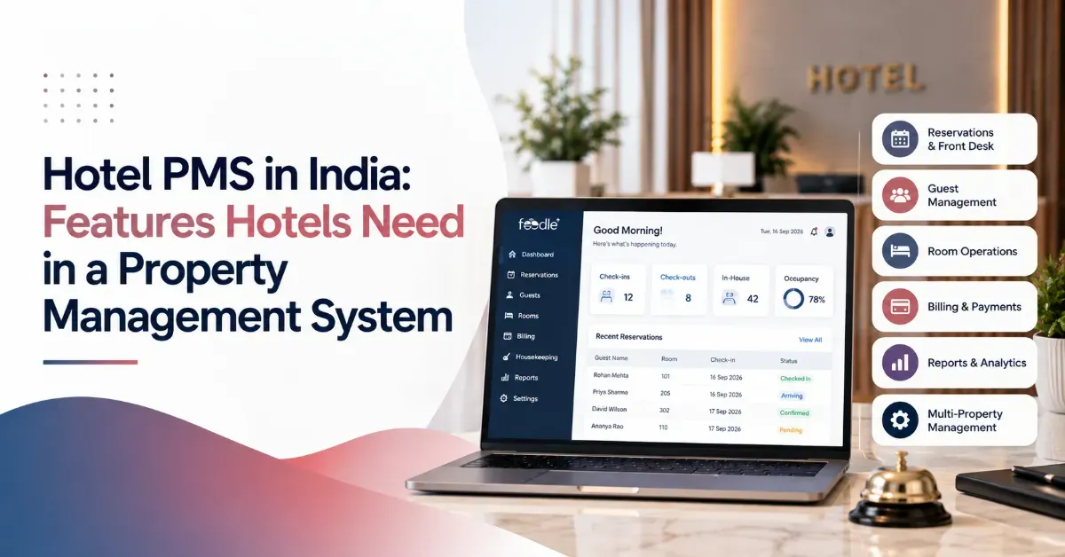Hotel property management system for hotels in India
